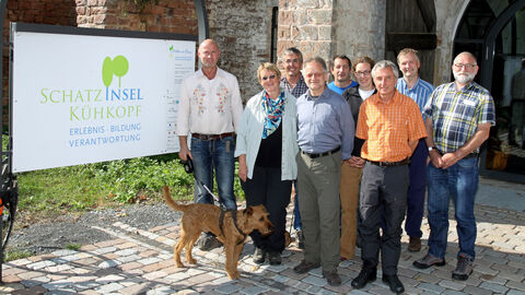 Gruppenbild BildungsNetzwerk Aue